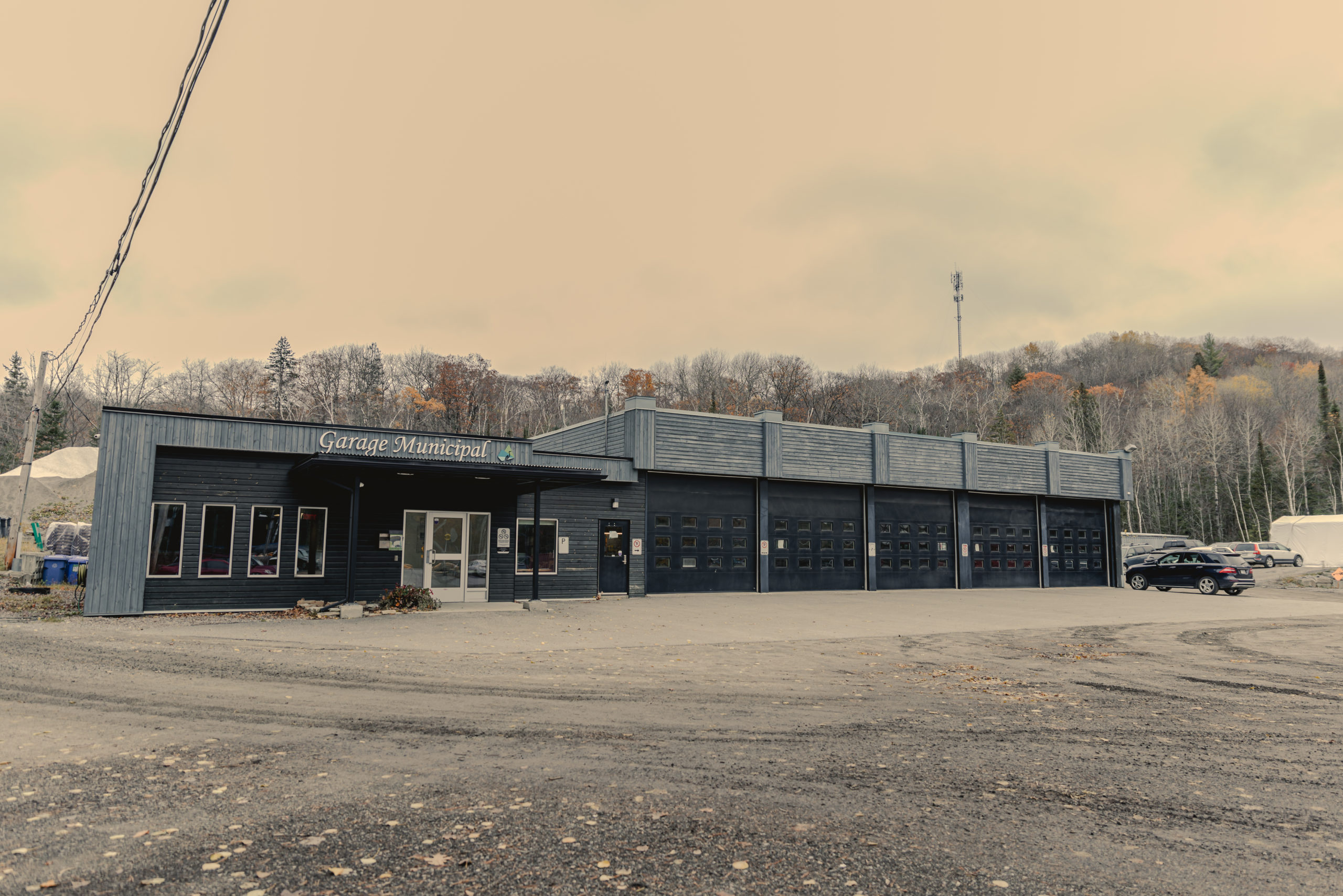 Nouvel écocentre et nouveau  garage municipal